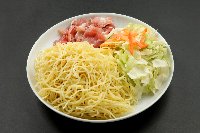 焼そば(豚小間・カット野菜入)2人前