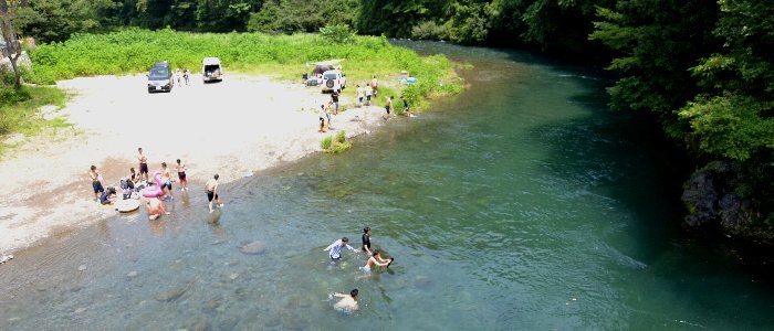 中津川 馬渡橋